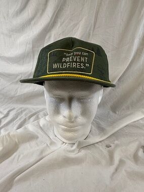 Green "Only you can PREVENT WILDFIRES" hat